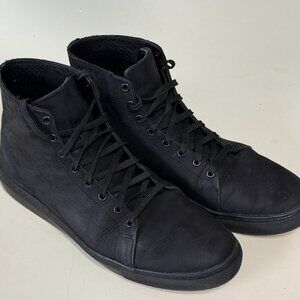 Thursday Boot Co. Premier High Top Sneaker — Black Matte — Size 9